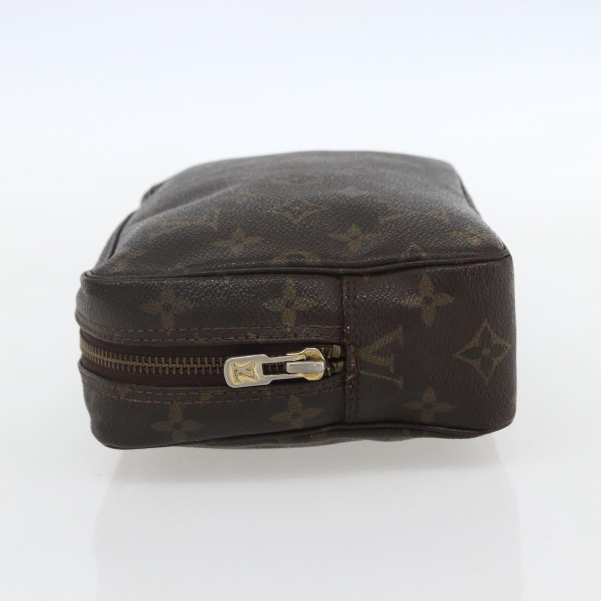 LOUIS VUITTON Monogram Trousse Toilette 23 Clutch Bag M47524 LV Auth 151744