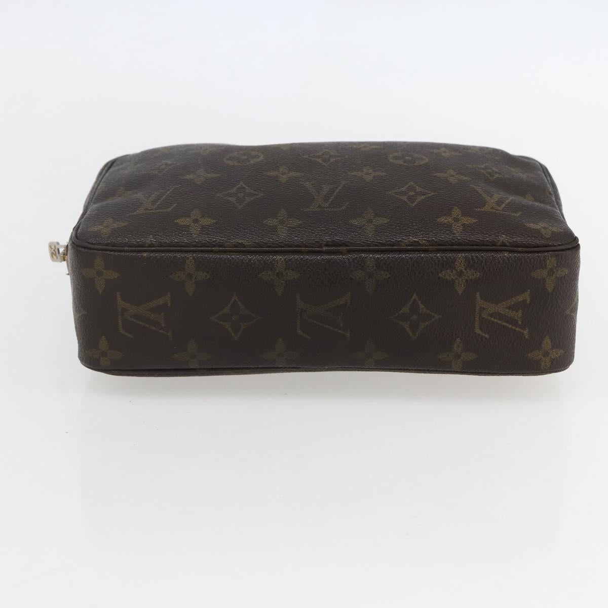 LOUIS VUITTON Monogram Trousse Toilette 23 Clutch Bag M47524 LV Auth 151744