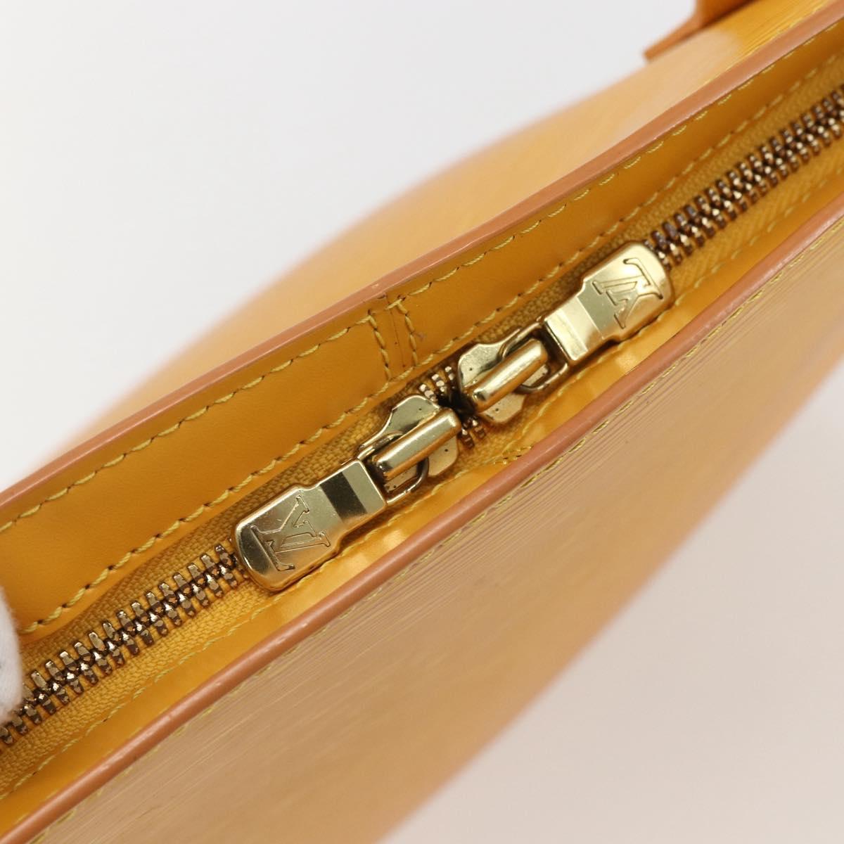 LOUIS VUITTON Epi Lussac Shoulder Bag Yellow M52289 LV Auth 151755