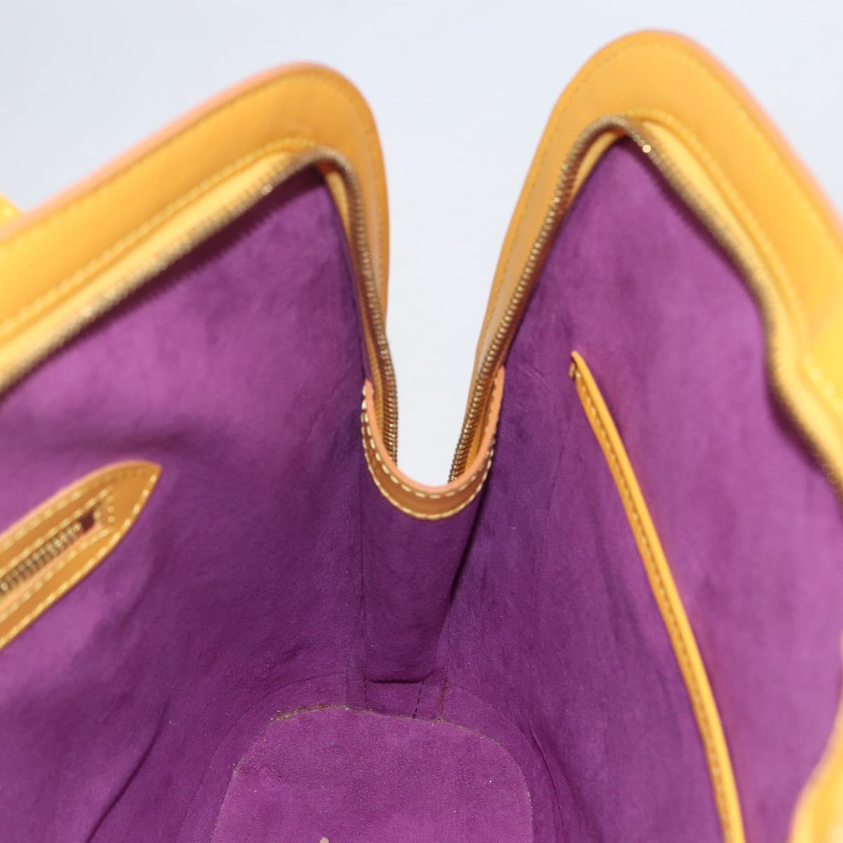 LOUIS VUITTON Epi Lussac Shoulder Bag Yellow M52289 LV Auth 151755