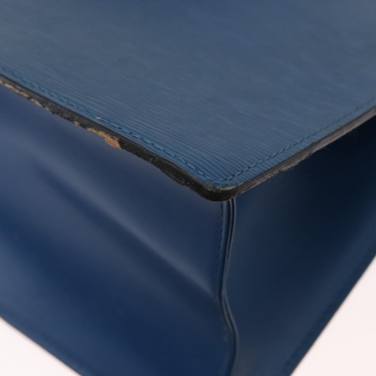 LOUIS VUITTON Epi Riviera Hand Bag Blue M48185 LV Auth 151756