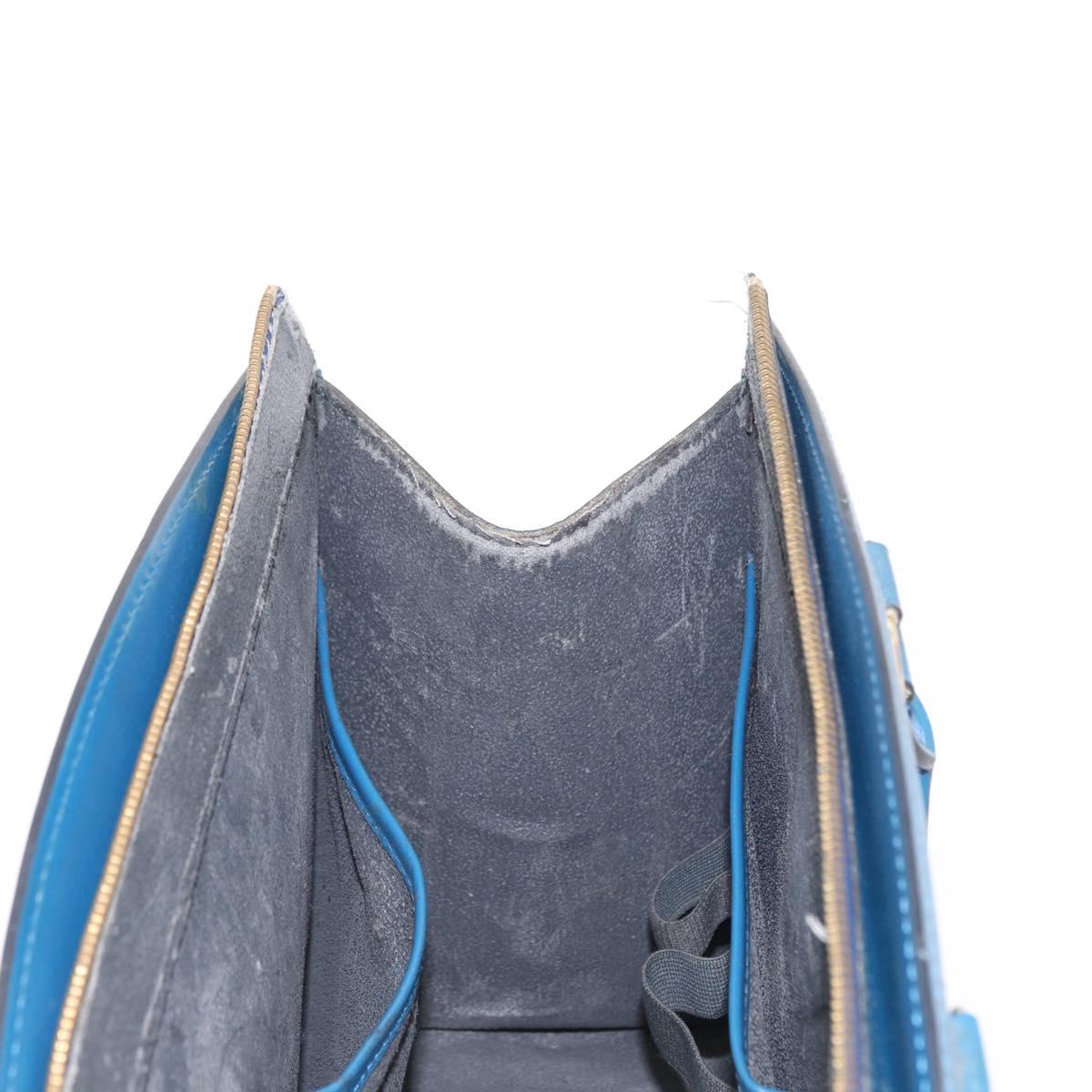 LOUIS VUITTON Epi Riviera Hand Bag Blue M48185 LV Auth 151756