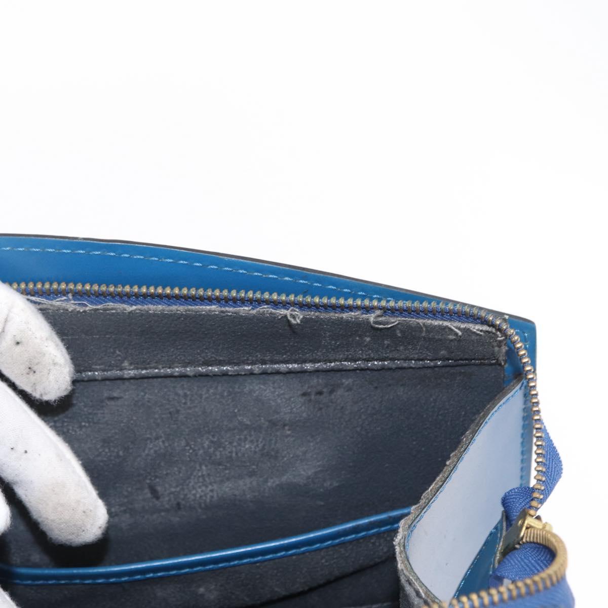 LOUIS VUITTON Epi Riviera Hand Bag Blue M48185 LV Auth 151756