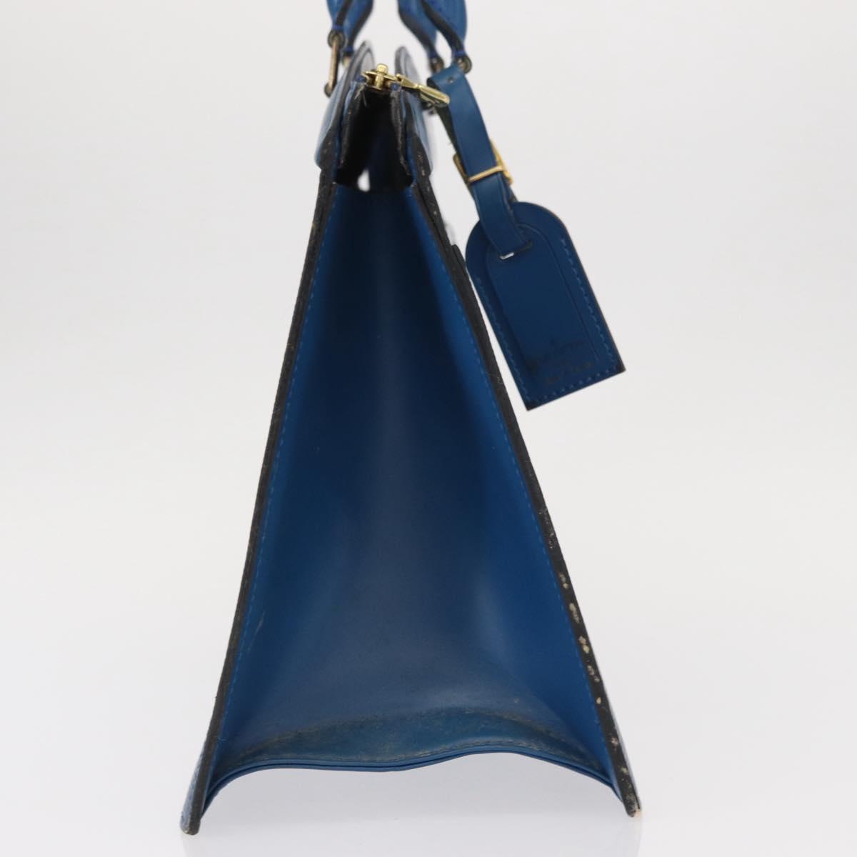 LOUIS VUITTON Epi Riviera Hand Bag Blue M48185 LV Auth 151756