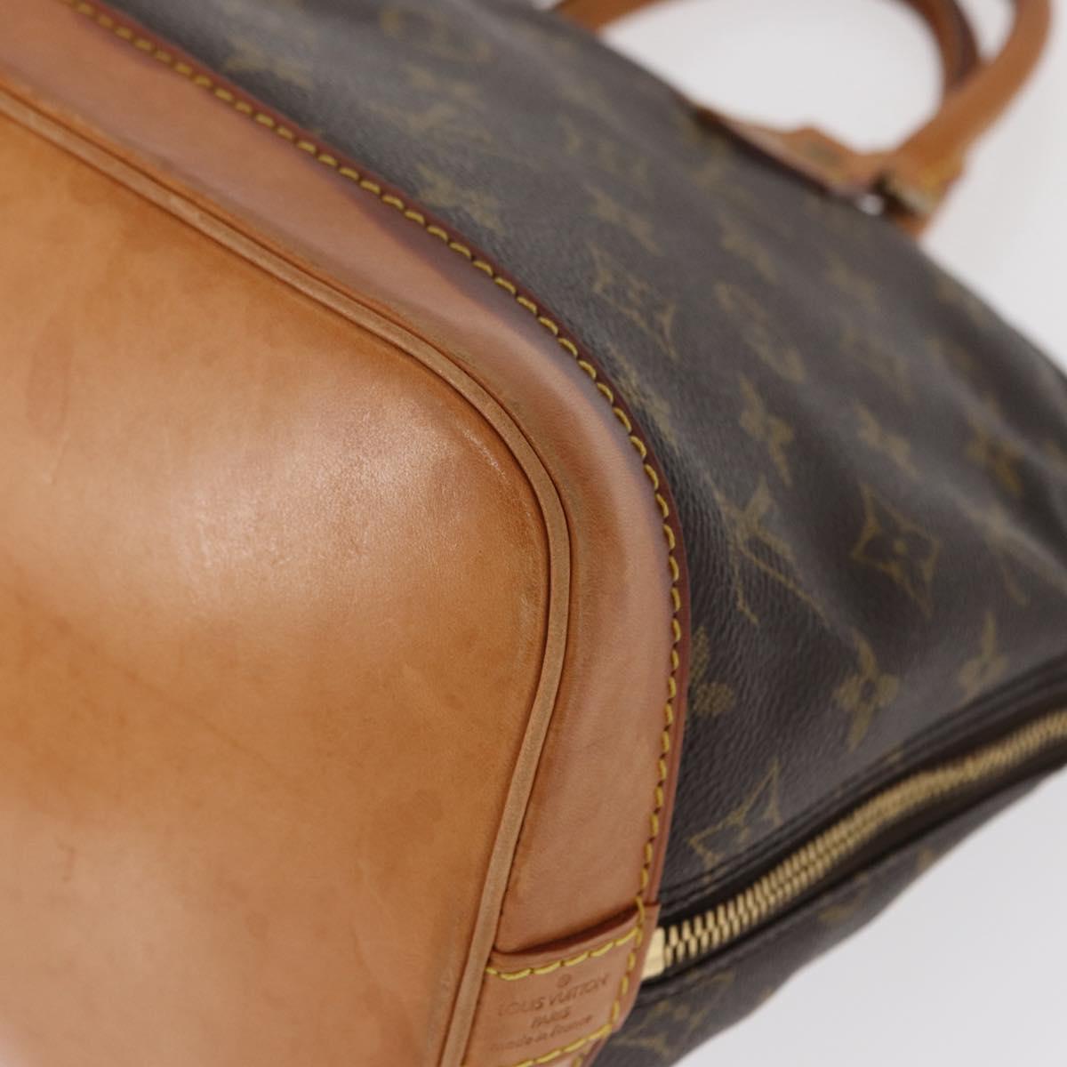 LOUIS VUITTON Monogram Alma Hand Bag M51130 LV Auth 151763