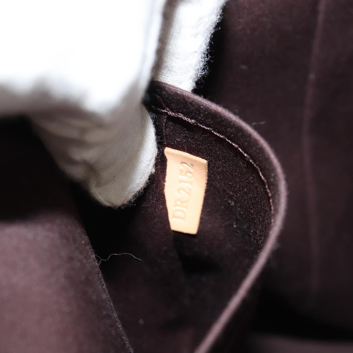 LOUIS VUITTON Vernis Avalon GM Hand Bag Rouge Favist M91566 LV Auth 151769AV