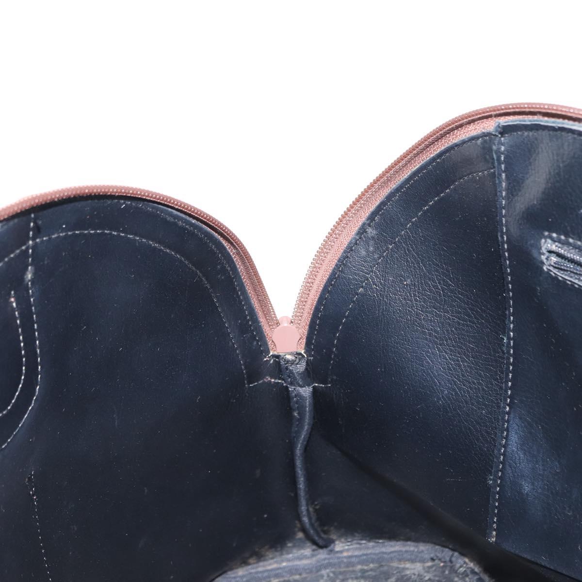 Burberrys Nova Check Hand Bag Canvas 2way Beige Auth 151772