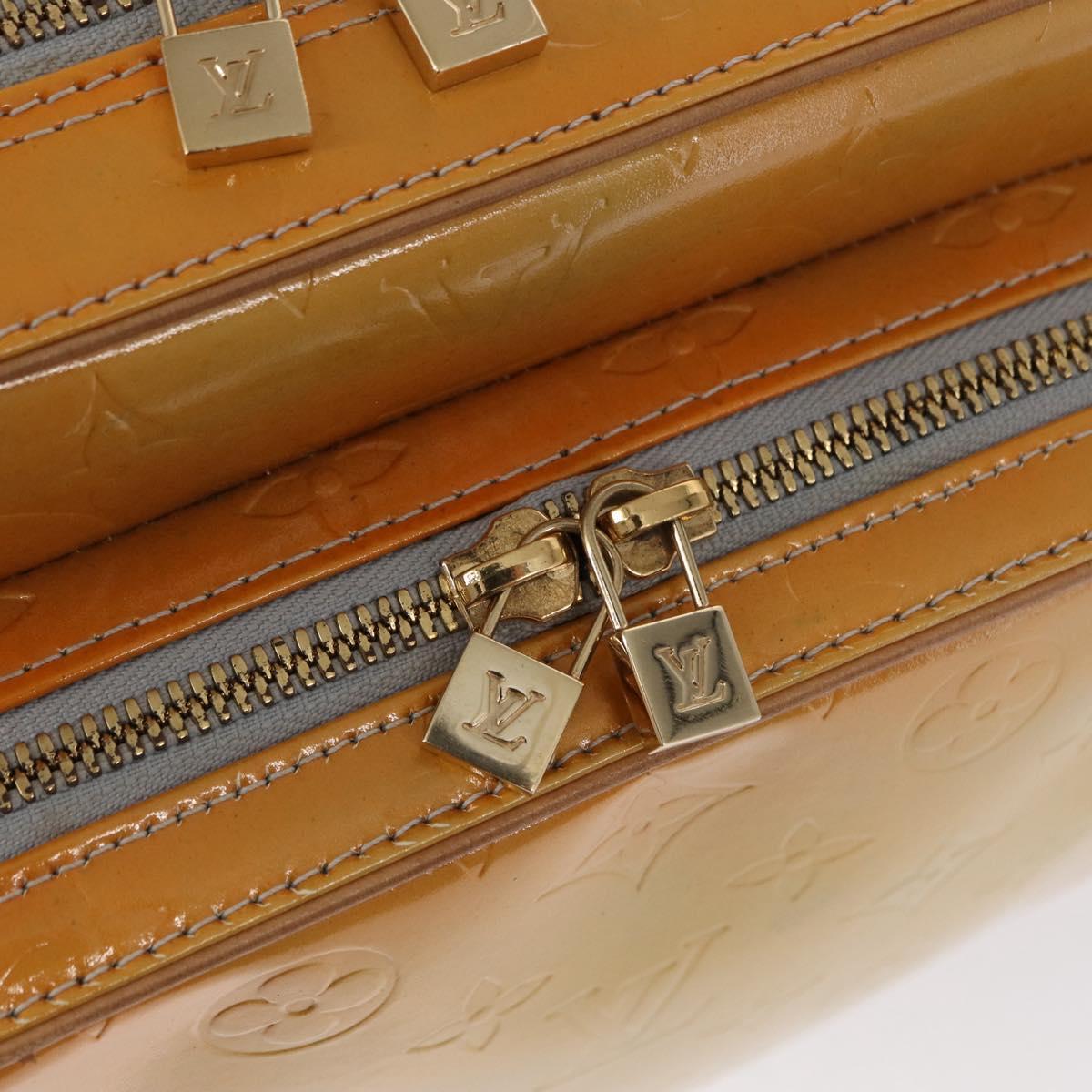 LOUIS VUITTON Monogram Vernis Marley Backpack Gris M91038 LV Auth 151778