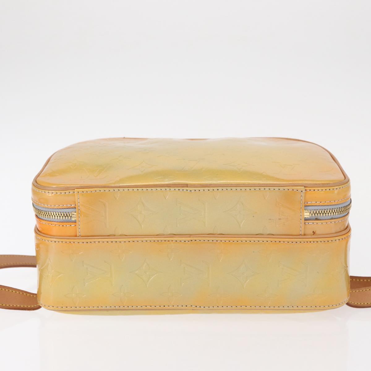 LOUIS VUITTON Monogram Vernis Marley Backpack Gris M91038 LV Auth 151778