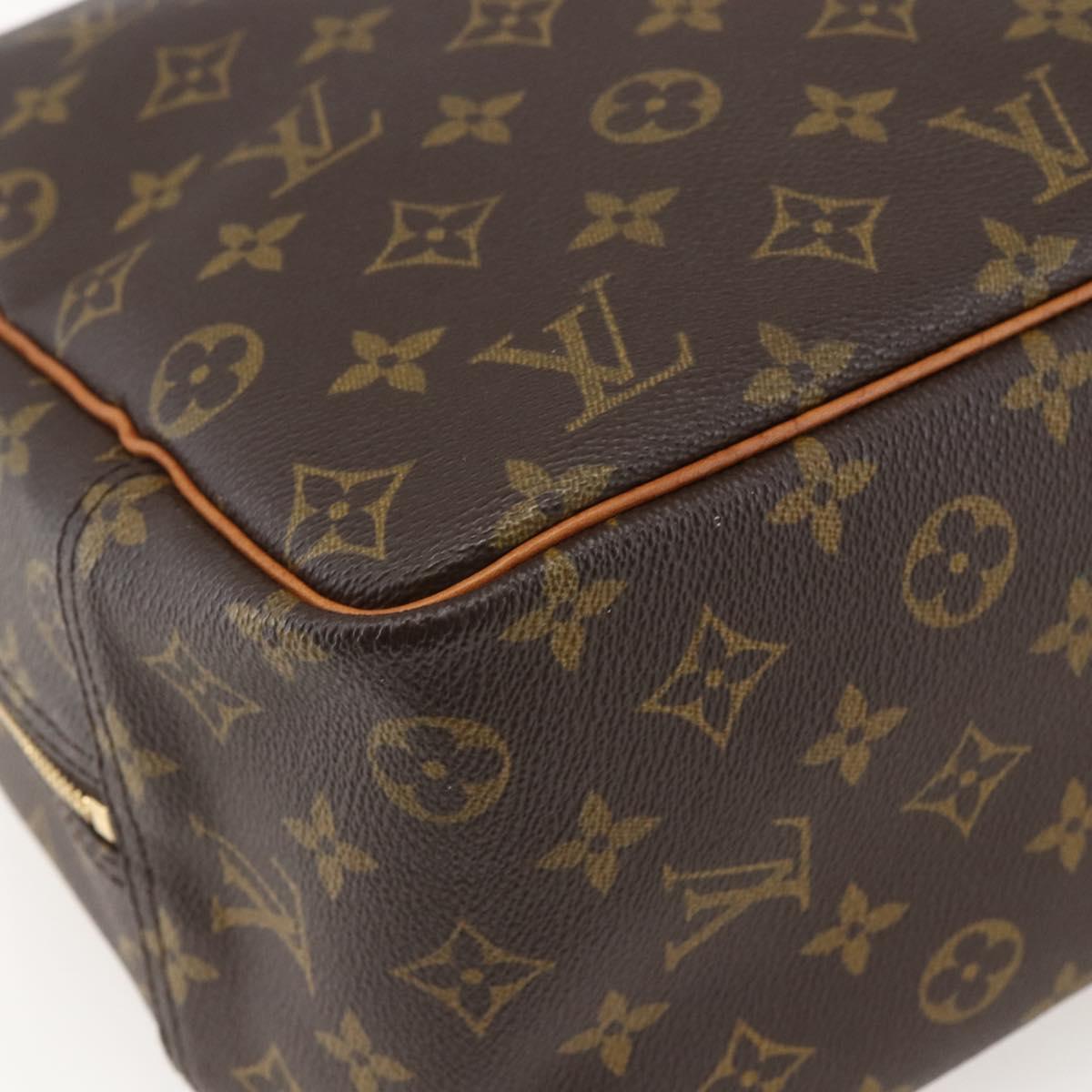 LOUIS VUITTON Monogram Deauville Hand Bag M47270 LV Auth 151781