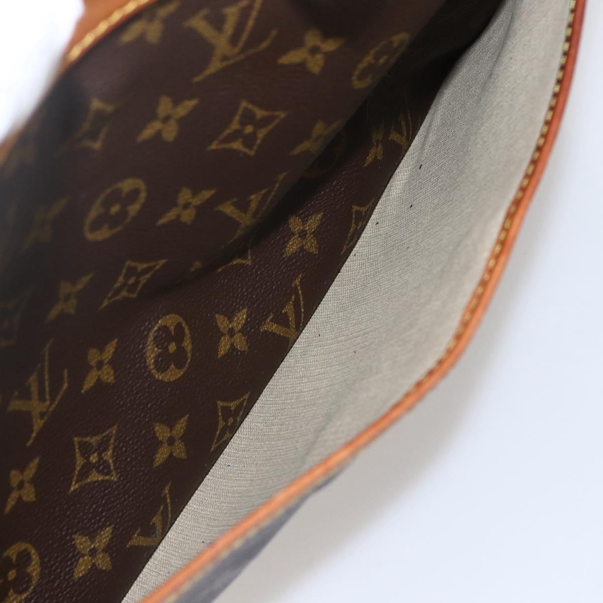 LOUIS VUITTON Monogram Deauville Hand Bag M47270 LV Auth 151781