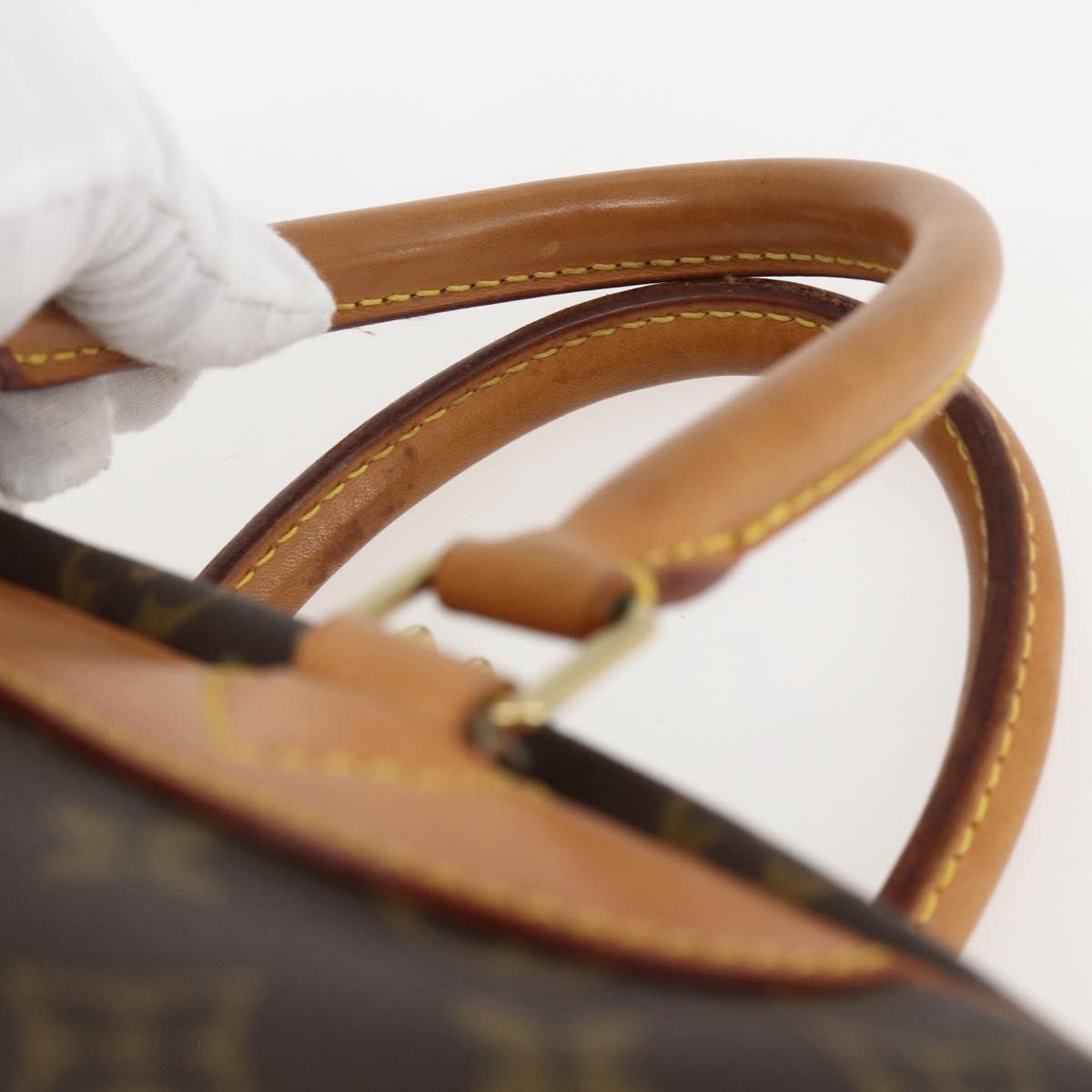 LOUIS VUITTON Monogram Deauville Hand Bag M47270 LV Auth 151781
