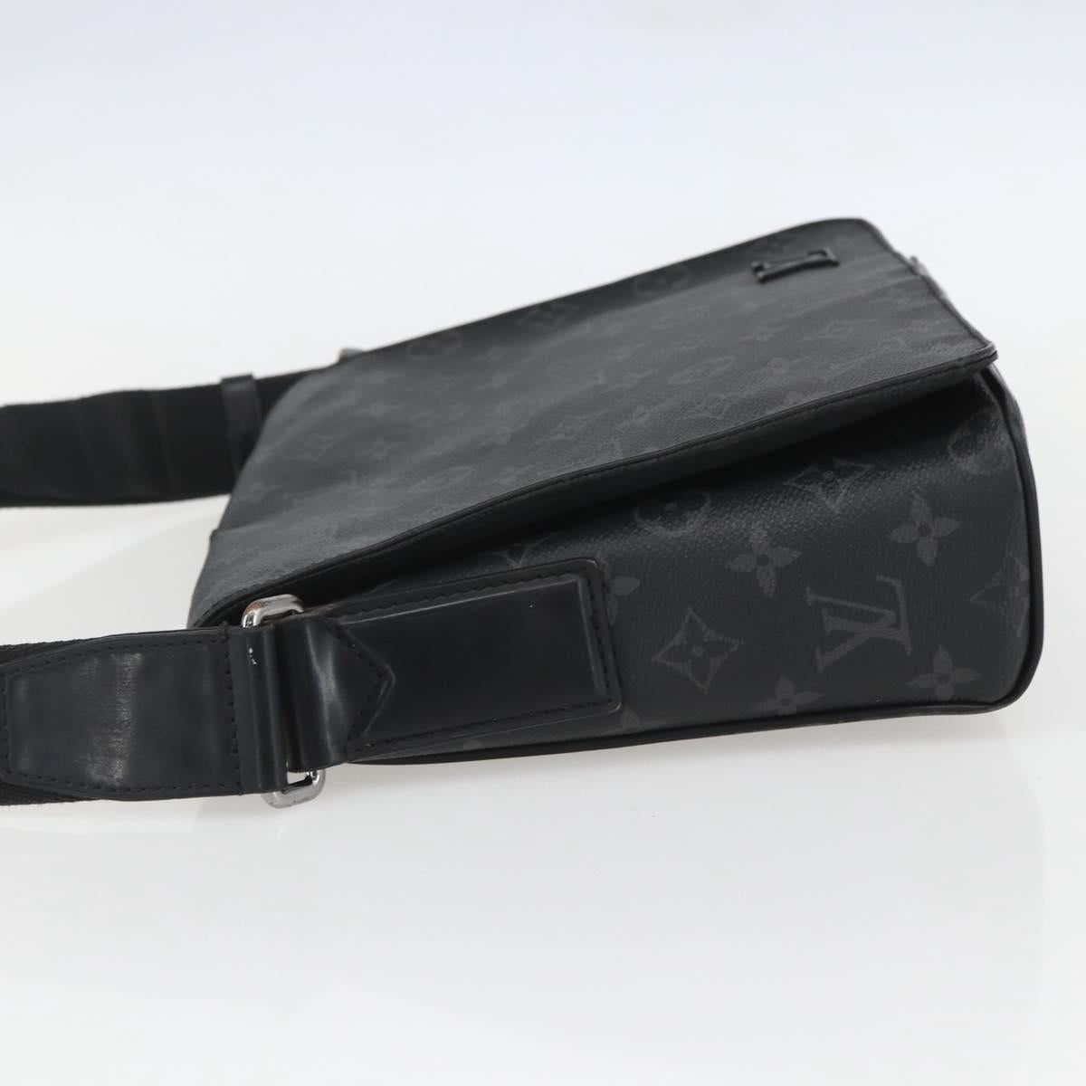 LOUIS VUITTON Monogram Eclipse District PM Shoulder Bag M45272 LV Auth 151784