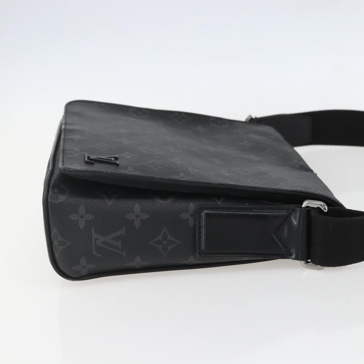 LOUIS VUITTON Monogram Eclipse District PM Shoulder Bag M45272 LV Auth 151784