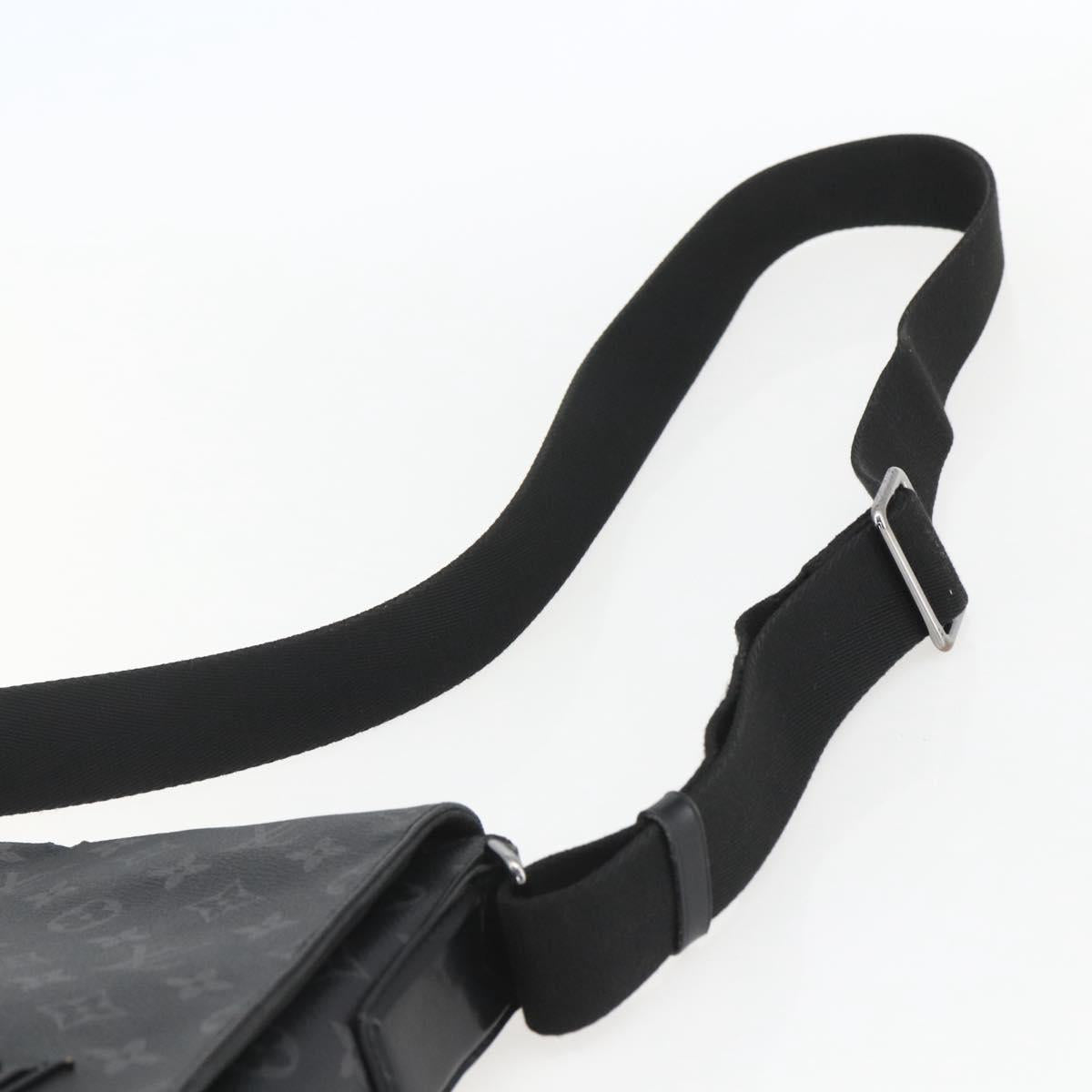 LOUIS VUITTON Monogram Eclipse District PM Shoulder Bag M45272 LV Auth 151784