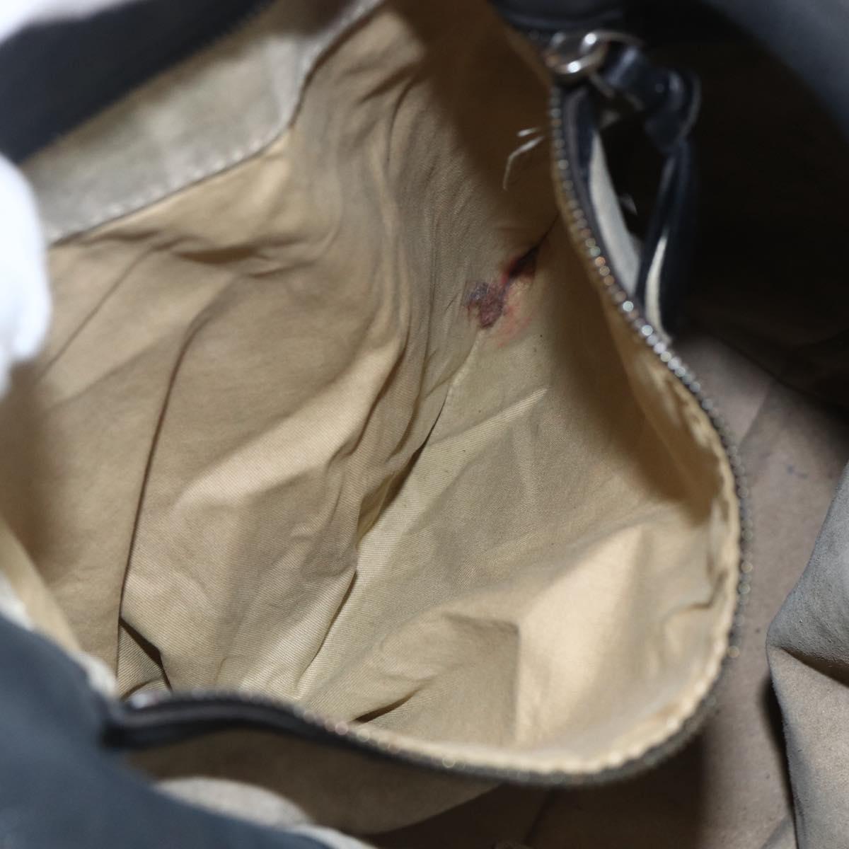 BOTTEGA VENETA INTRECCIATO Hand Bag Leather Black 131673 Auth 151791