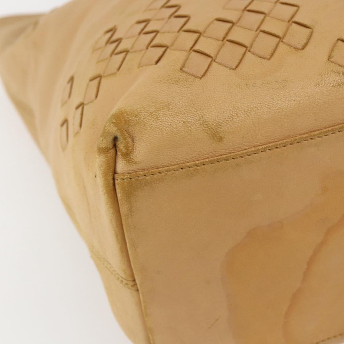 BOTTEGA VENETA INTRECCIATO Hand Bag Leather Outlet Brown 131673 Auth 151792