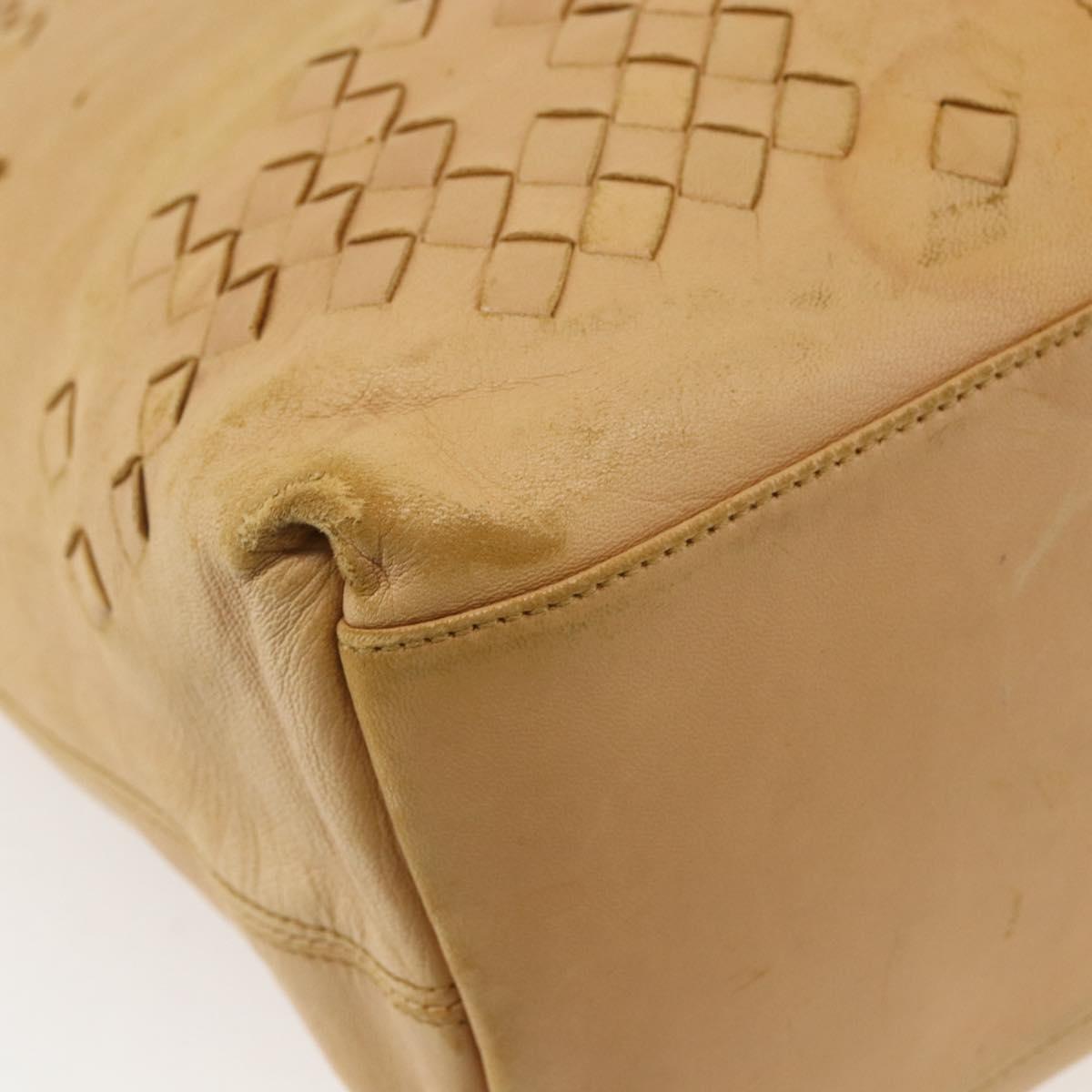 BOTTEGA VENETA INTRECCIATO Hand Bag Leather Outlet Brown 131673 Auth 151792