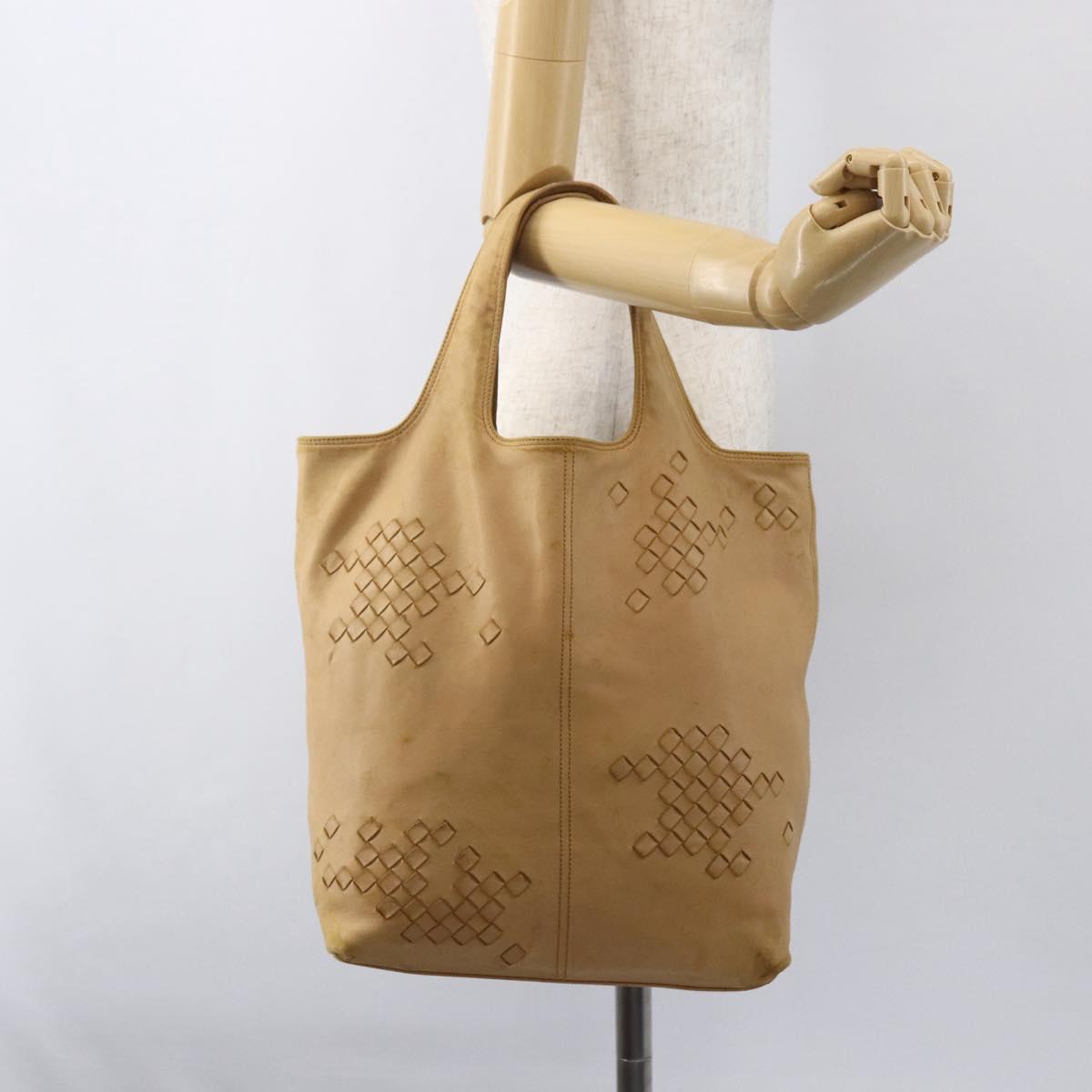 BOTTEGA VENETA INTRECCIATO Hand Bag Leather Outlet Brown 131673 Auth 151792