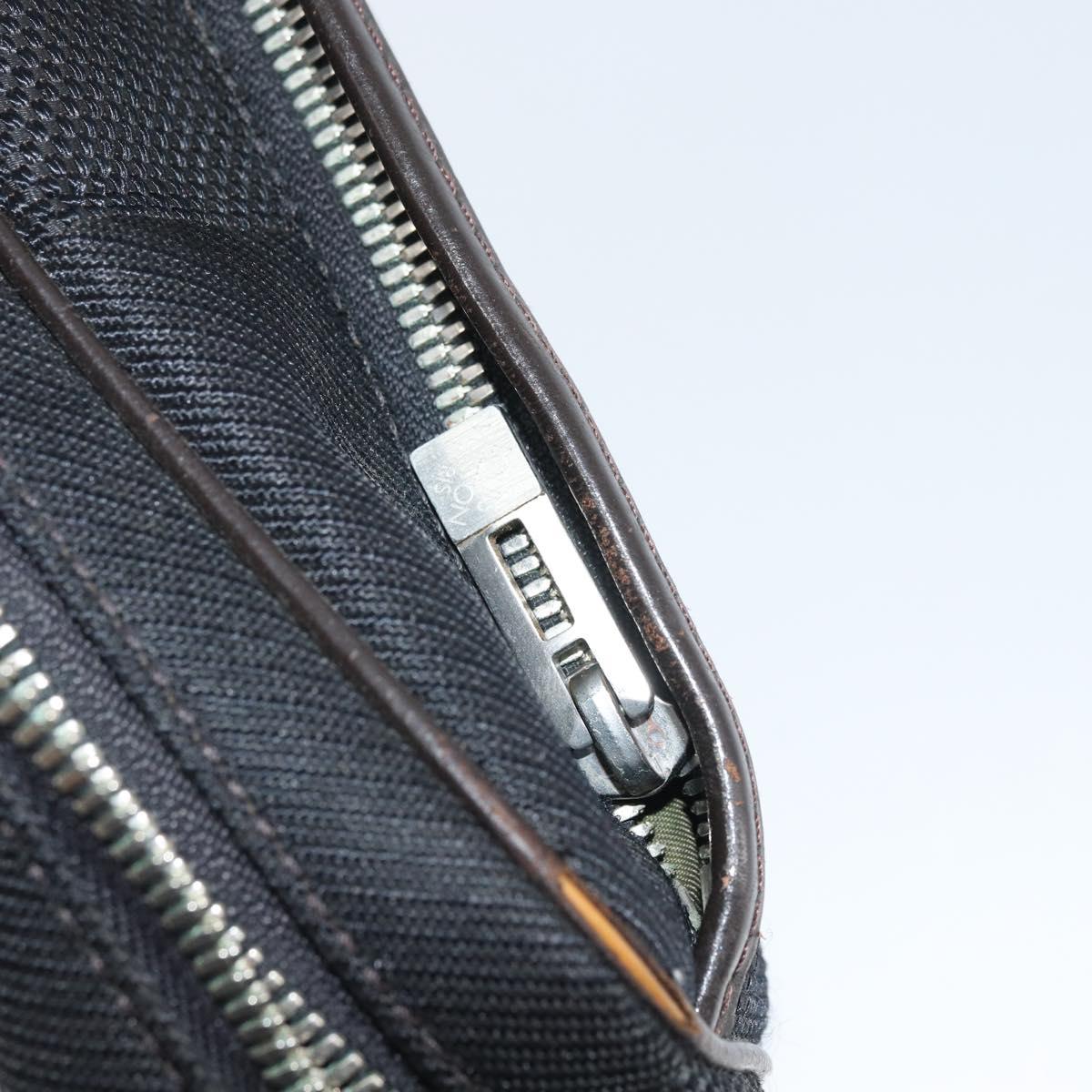 LOUIS VUITTON Damier Geant Acrobat Shoulder Bag Canvas Black M93620 Auth 151814
