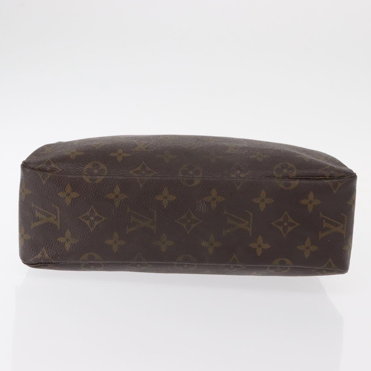 LOUIS VUITTON Monogram Trousse Toilette 28 Clutch Bag M47522 LV Auth 151817