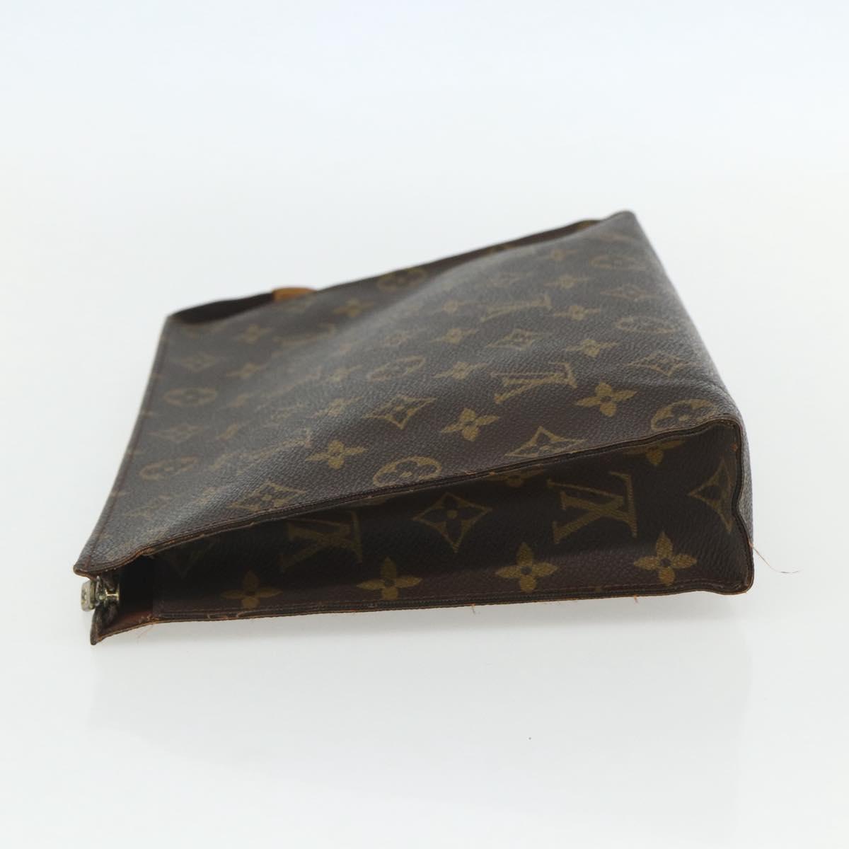 LOUIS VUITTON Monogram Poche Toilette 26 Pouch M47542 LV Auth 151819