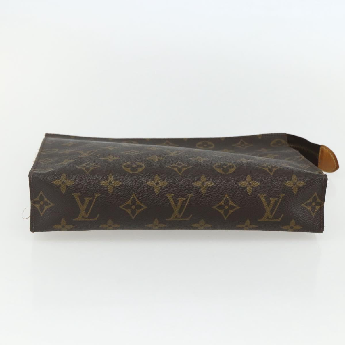 LOUIS VUITTON Monogram Poche Toilette 26 Pouch M47542 LV Auth 151819