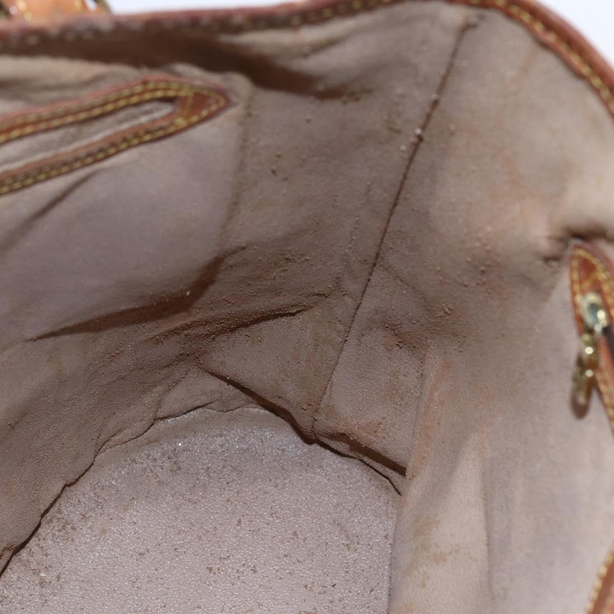 LOUIS VUITTON Monogram Bucket GM Shoulder Bag M42236 LV Auth 151829