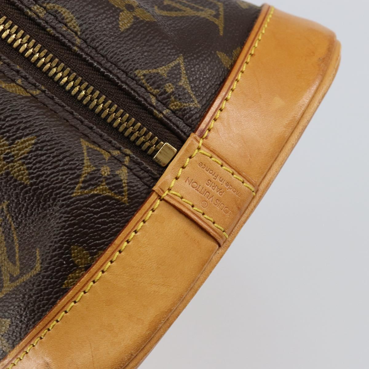 LOUIS VUITTON Monogram Alma Hand Bag M51130 LV Auth 151832