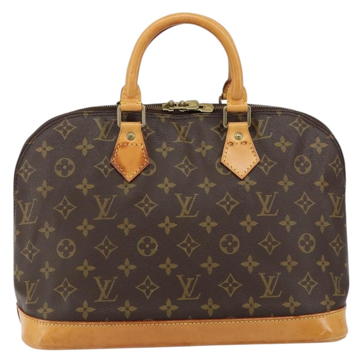 LOUIS VUITTON Monogram Alma Hand Bag M51130 LV Auth 151832
