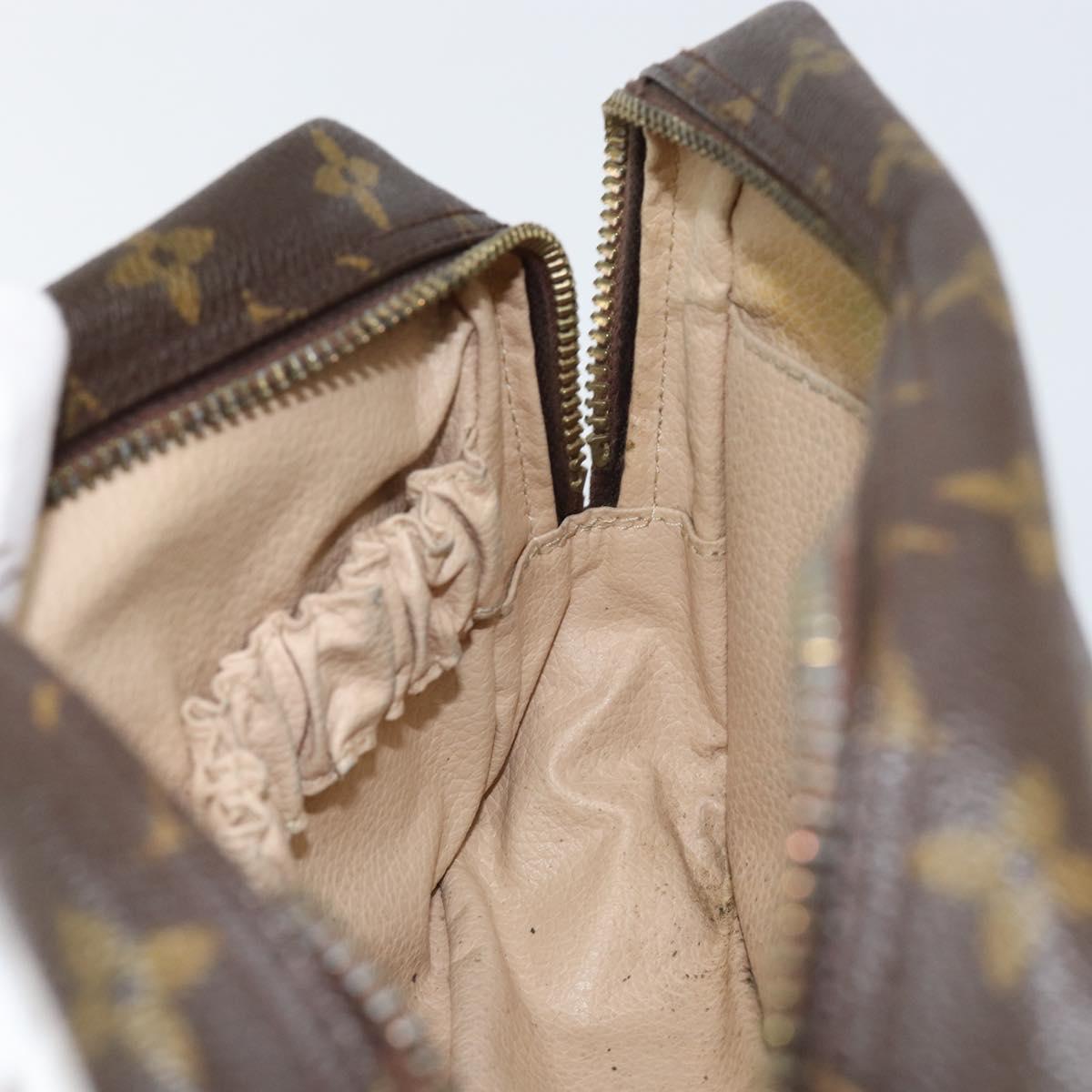 LOUIS VUITTON Monogram Trousse Toilette 23 Clutch Bag M47524 LV Auth 151834