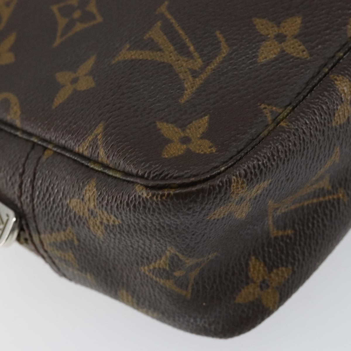 LOUIS VUITTON Monogram Trousse Toilette 23 Clutch Bag M47524 LV Auth 151834
