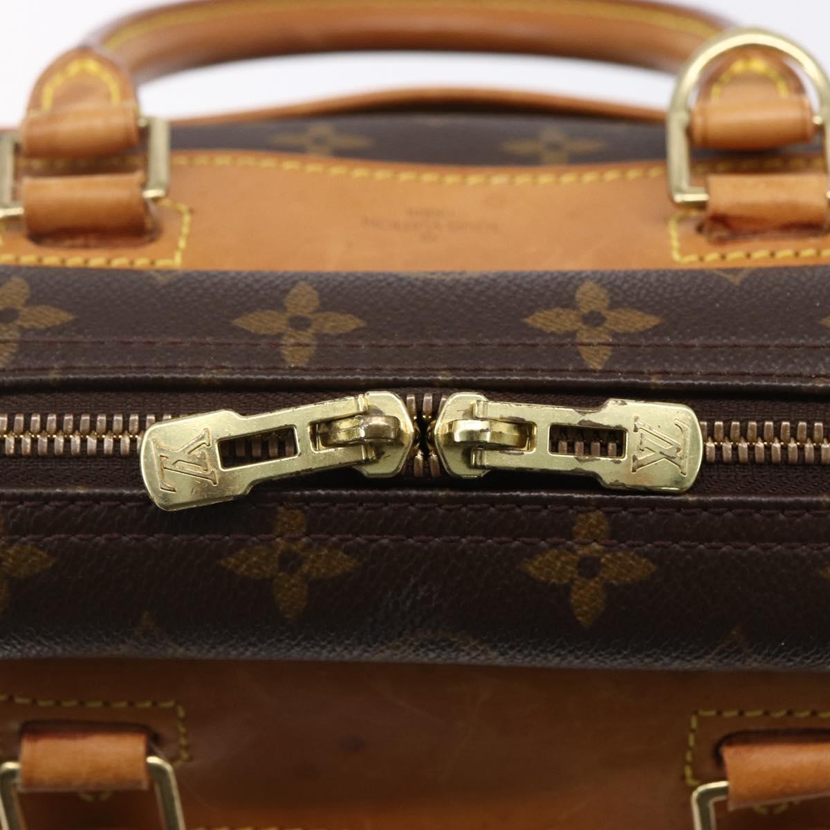 LOUIS VUITTON Monogram Deauville Hand Bag M47270 LV Auth 151838