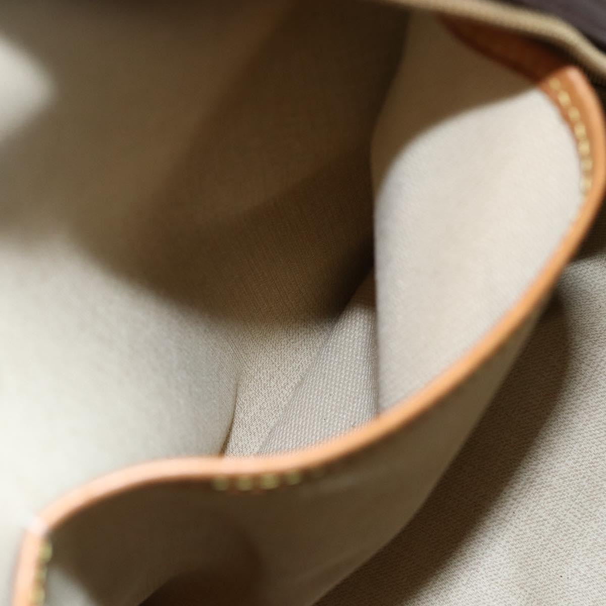 LOUIS VUITTON Monogram Deauville Hand Bag M47270 LV Auth 151838