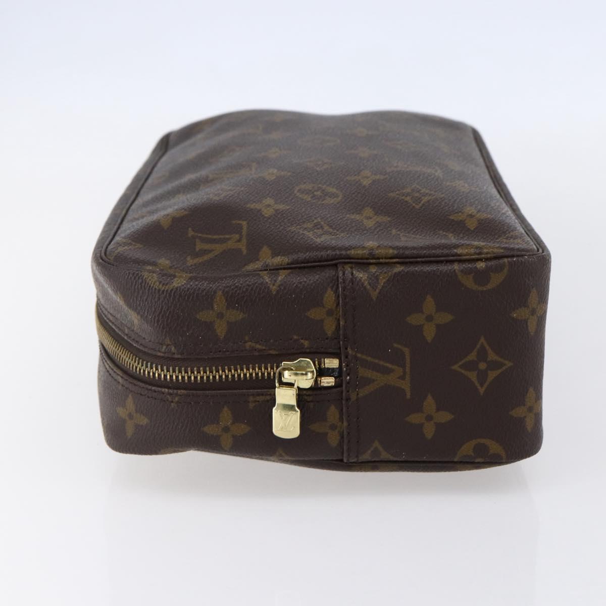 LOUIS VUITTON Monogram Trousse Toilette 28 Clutch Bag M47522 LV Auth 151841