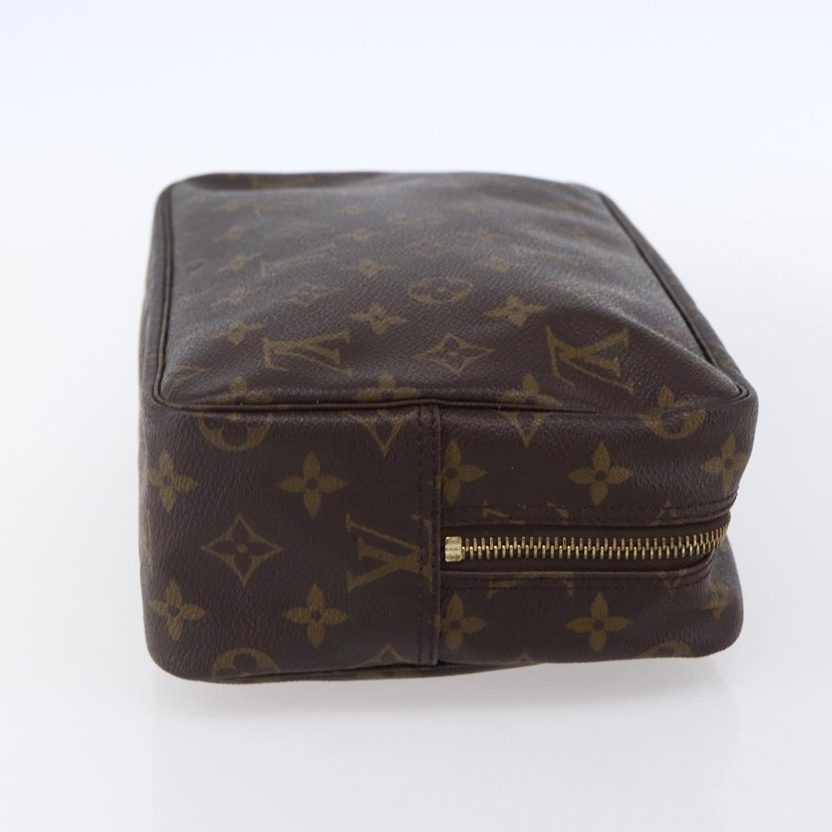 LOUIS VUITTON Monogram Trousse Toilette 28 Clutch Bag M47522 LV Auth 151841