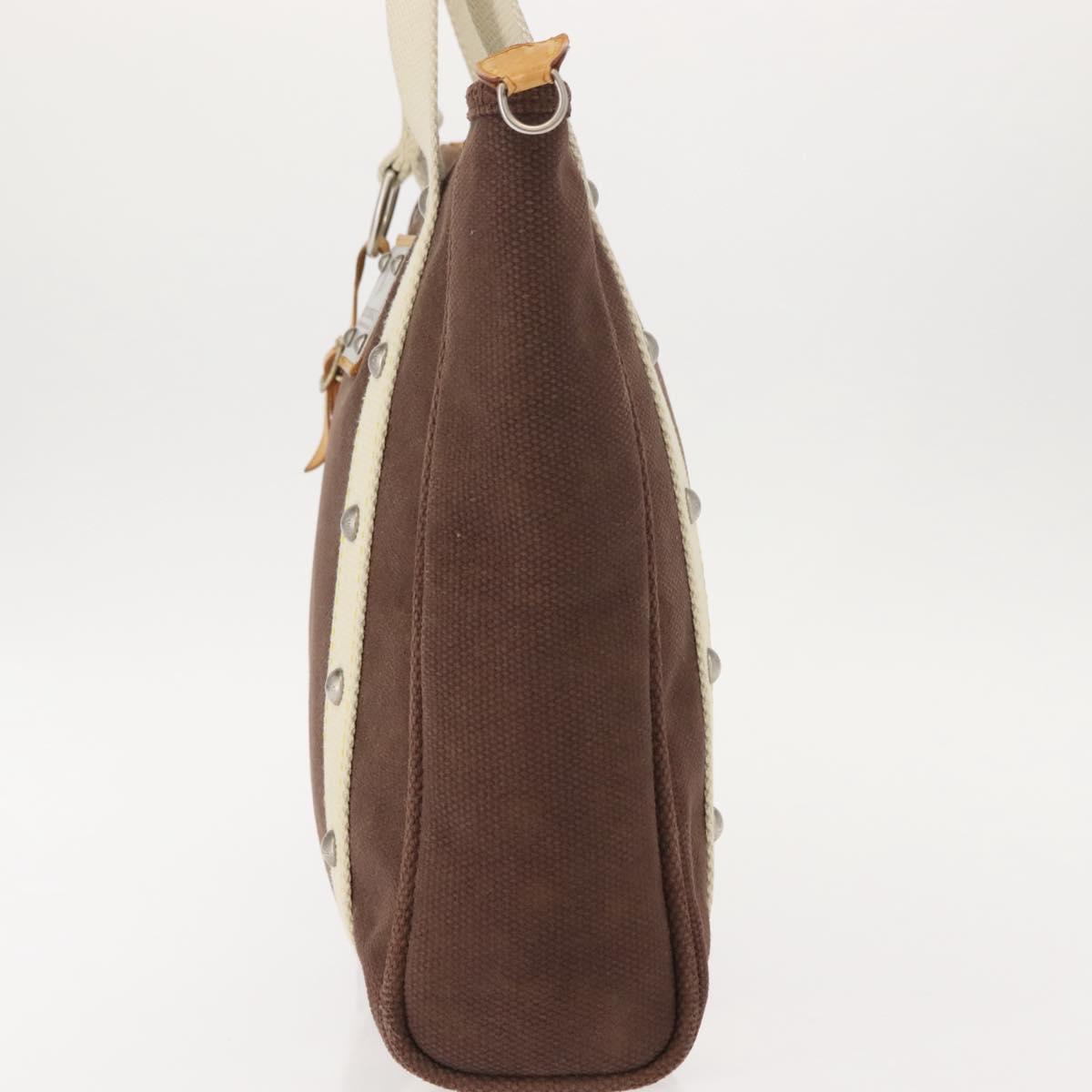 LOUIS VUITTON Antigua Cabas PM Tote Bag Brown LV Auth 151843
