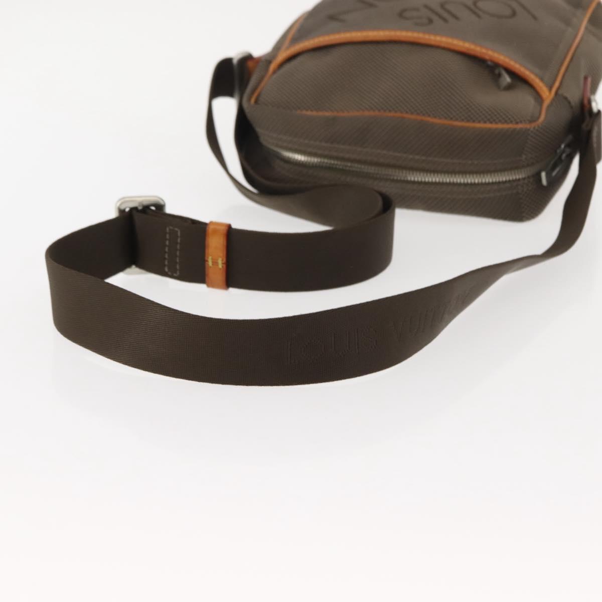 LOUIS VUITTON Damier Geant Sitadan NM Shoulder Bag Brown Tail M93224 Auth 151845