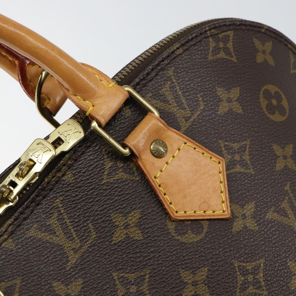 LOUIS VUITTON Monogram Alma Hand Bag M51130 LV Auth 151850