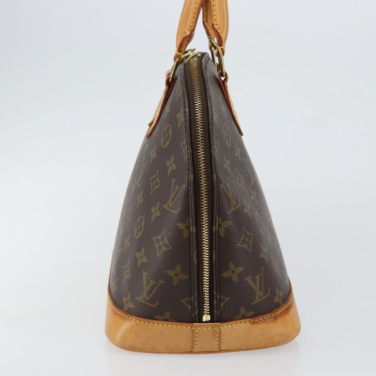 LOUIS VUITTON Monogram Alma Hand Bag M51130 LV Auth 151850