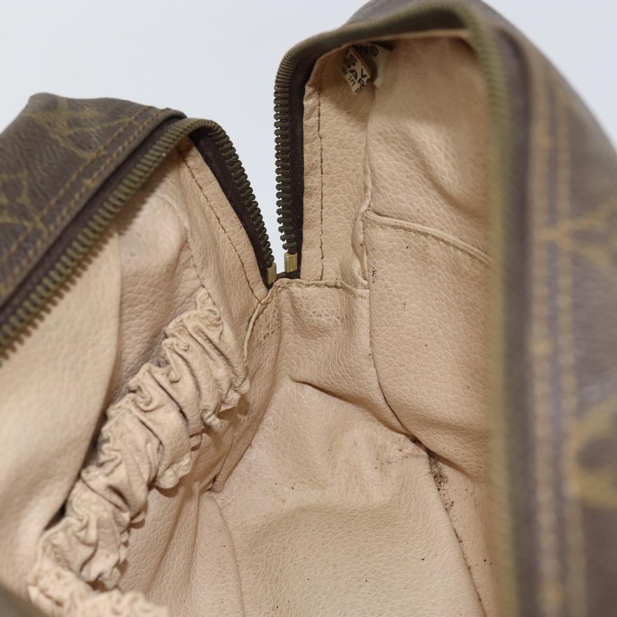 LOUIS VUITTON Monogram Trousse Toilette 28 Clutch Bag M47522 LV Auth 151853