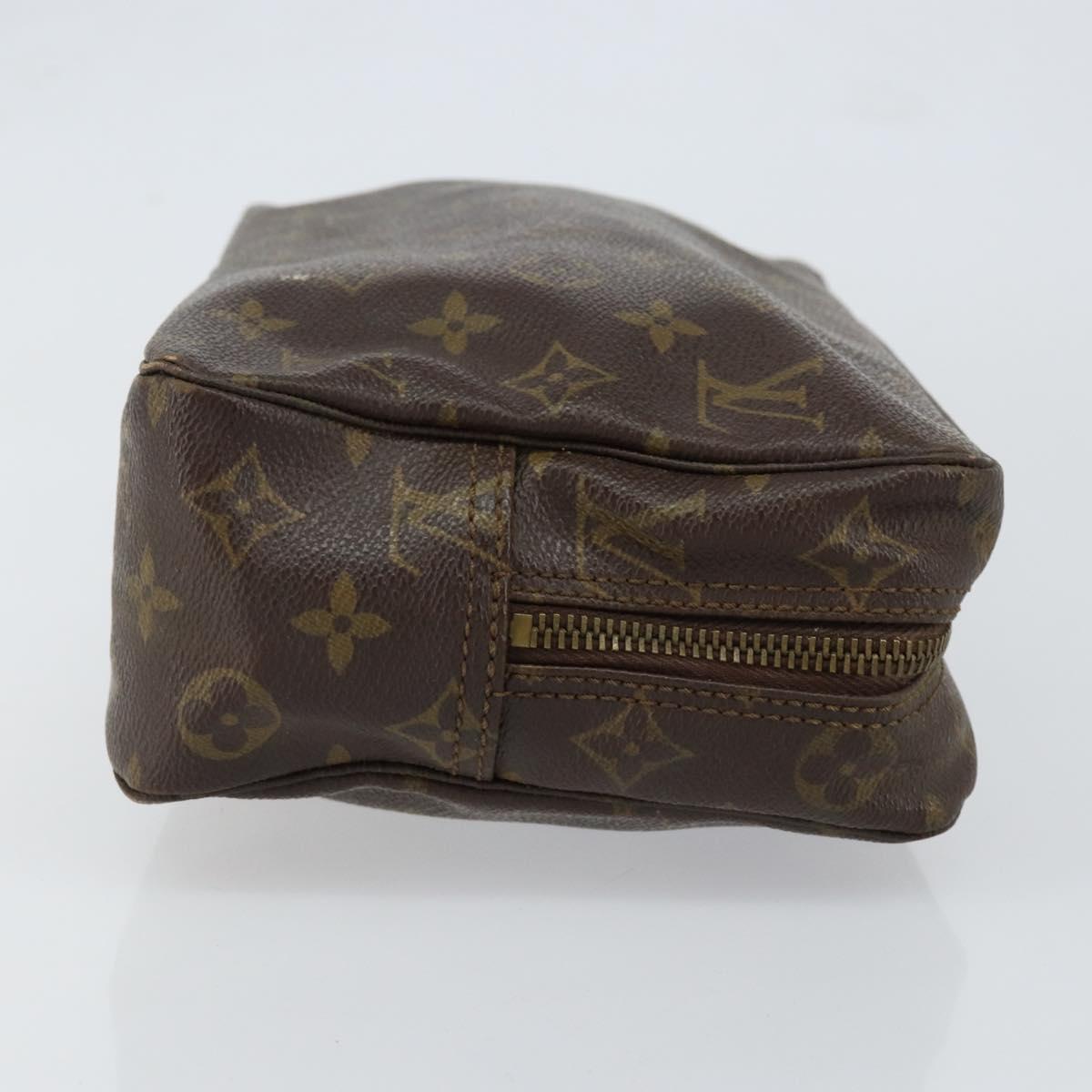 LOUIS VUITTON Monogram Trousse Toilette 28 Clutch Bag M47522 LV Auth 151853