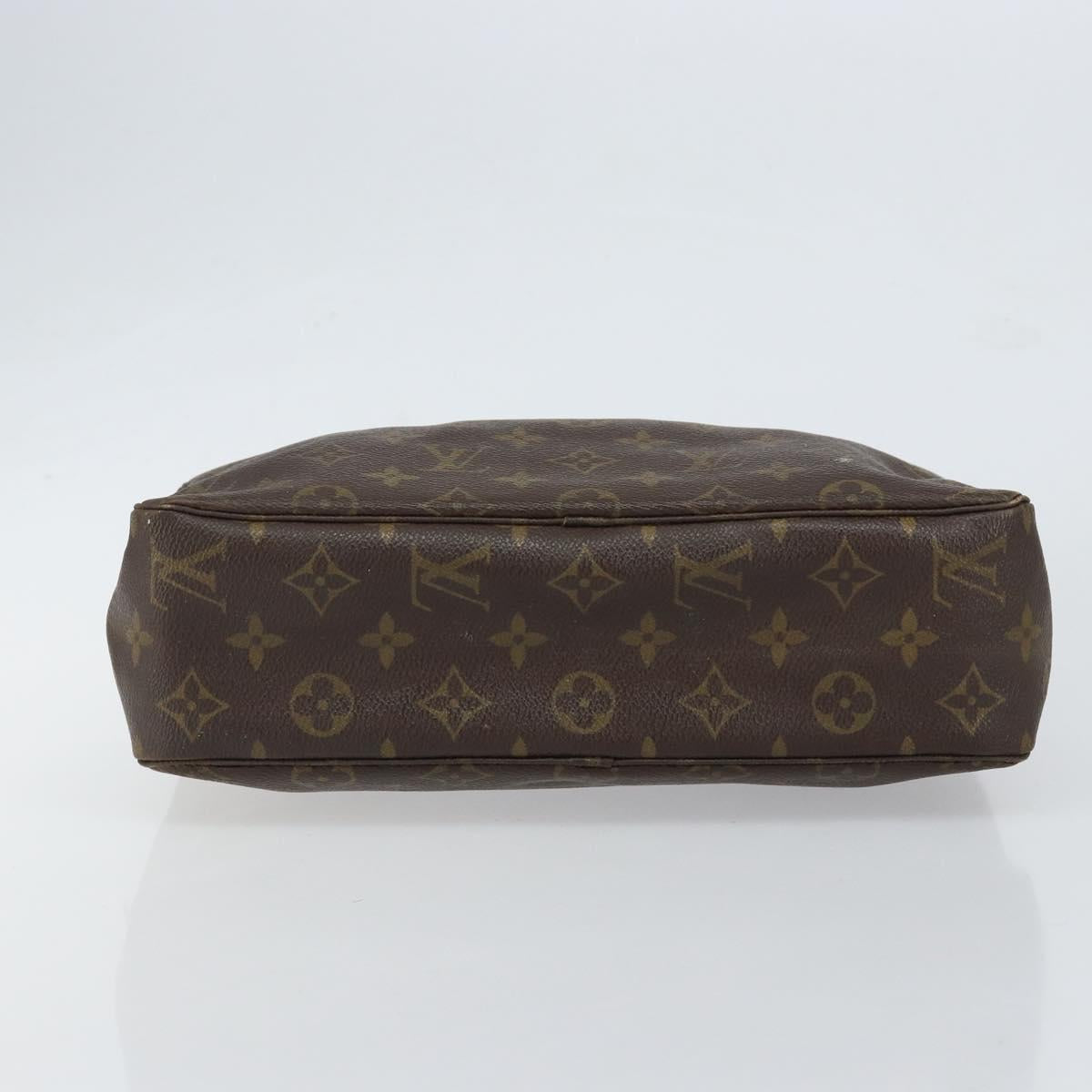 LOUIS VUITTON Monogram Trousse Toilette 28 Clutch Bag M47522 LV Auth 151853