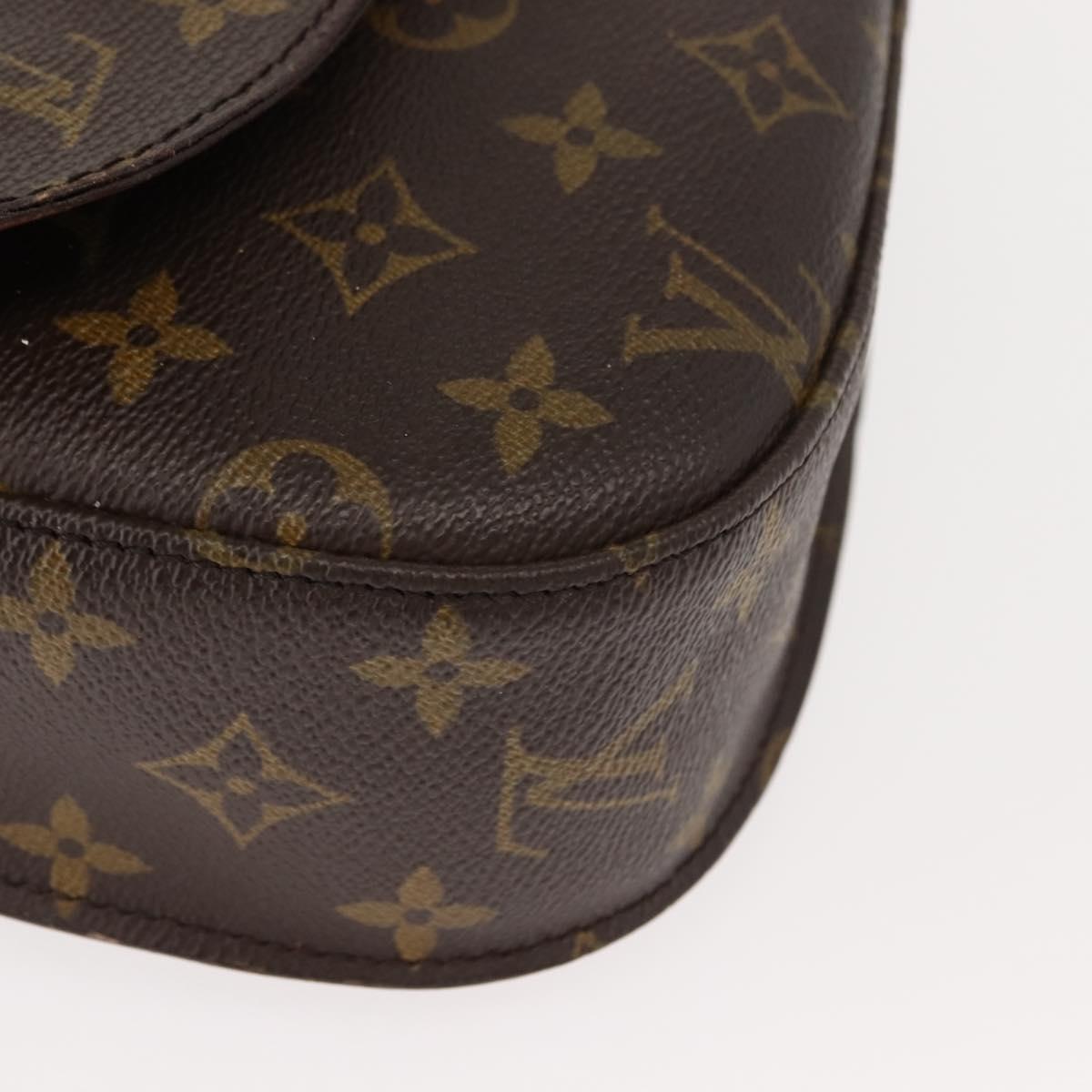 LOUIS VUITTON Monogram Saint Cloud GM Shoulder Bag M51242 LV Auth 151854