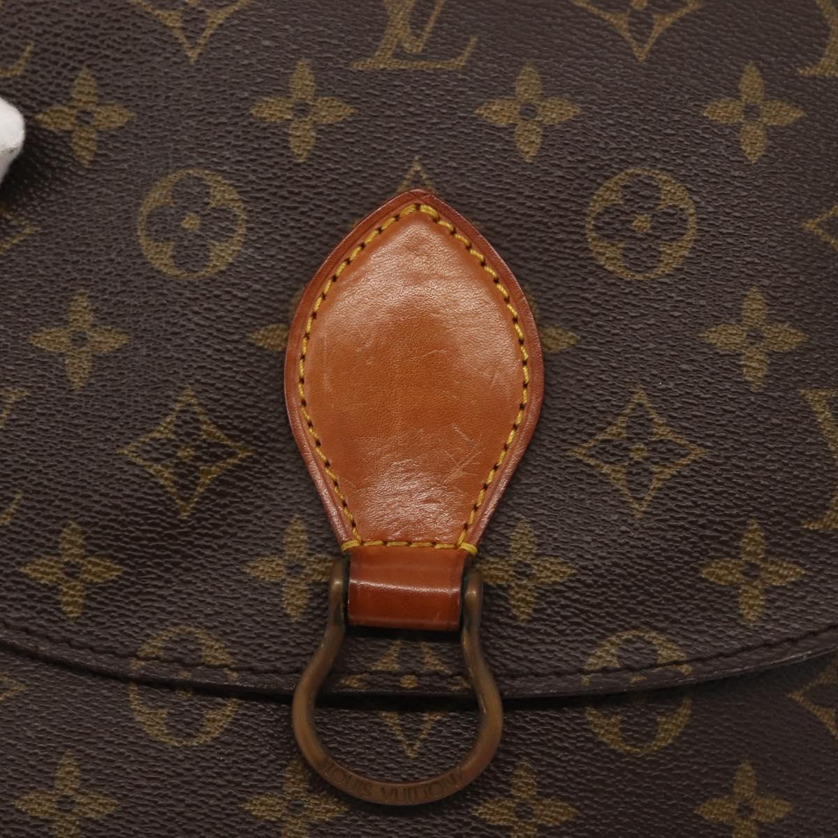 LOUIS VUITTON Monogram Saint Cloud GM Shoulder Bag M51242 LV Auth 151854