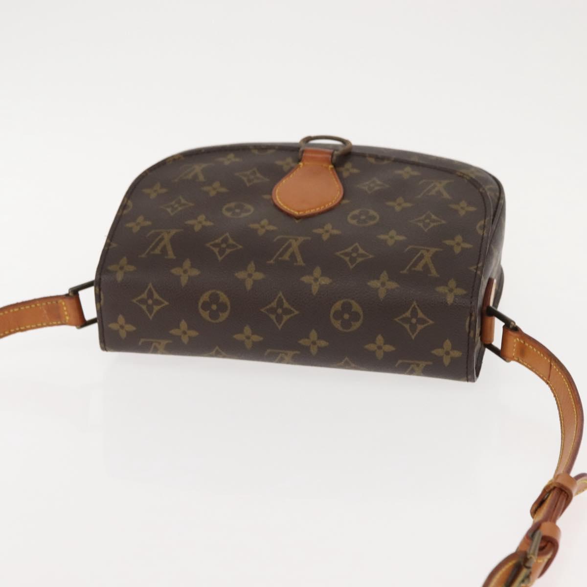 LOUIS VUITTON Monogram Saint Cloud GM Shoulder Bag M51242 LV Auth 151854