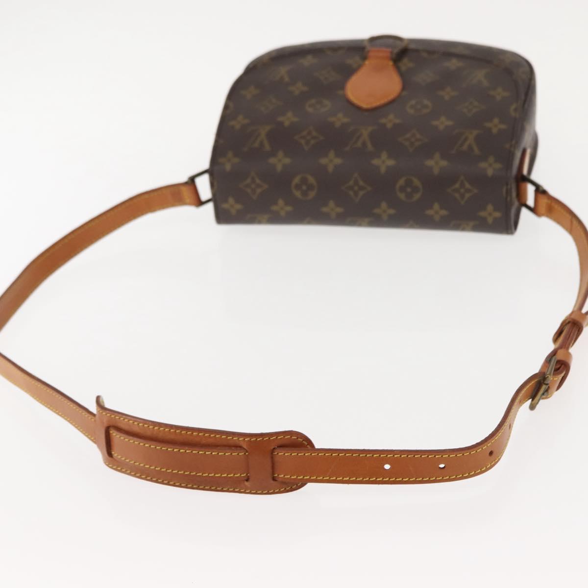 LOUIS VUITTON Monogram Saint Cloud GM Shoulder Bag M51242 LV Auth 151854