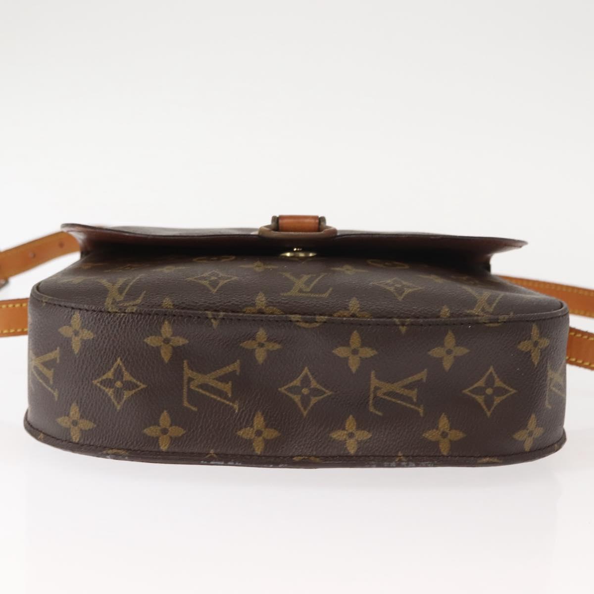 LOUIS VUITTON Monogram Saint Cloud GM Shoulder Bag M51242 LV Auth 151854