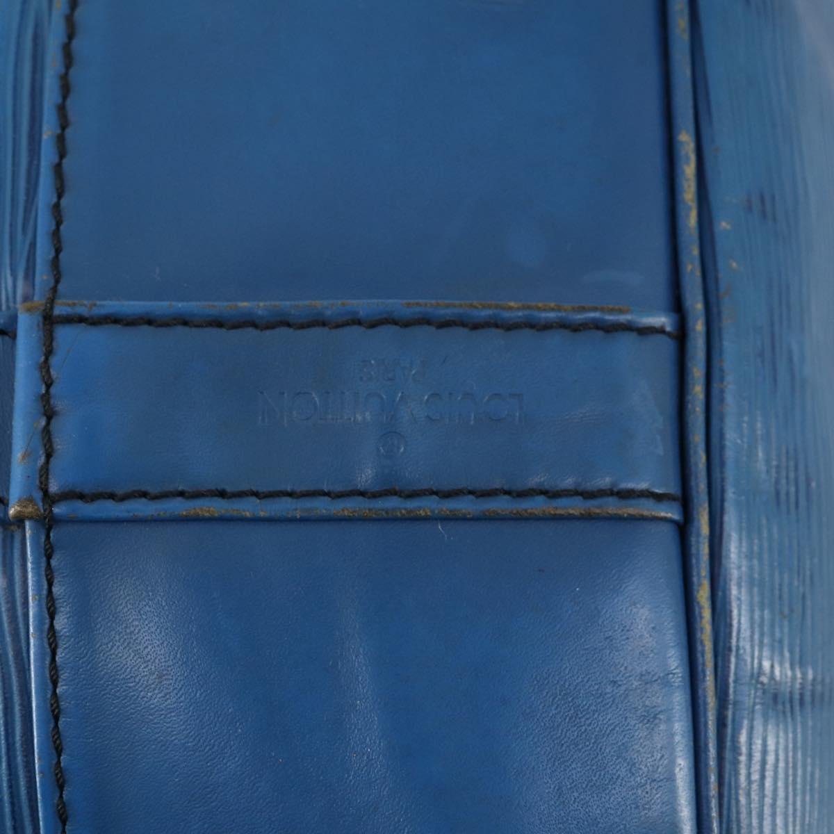 LOUIS VUITTON Epi Randonnee GM Shoulder Bag Blue M43085 LV Auth 151856