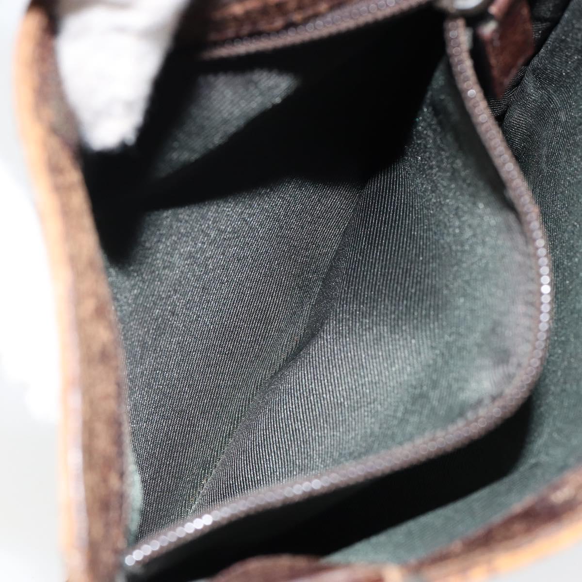 GUCCI GG Canvas Shoulder Bag Beige 27639 Auth 151876